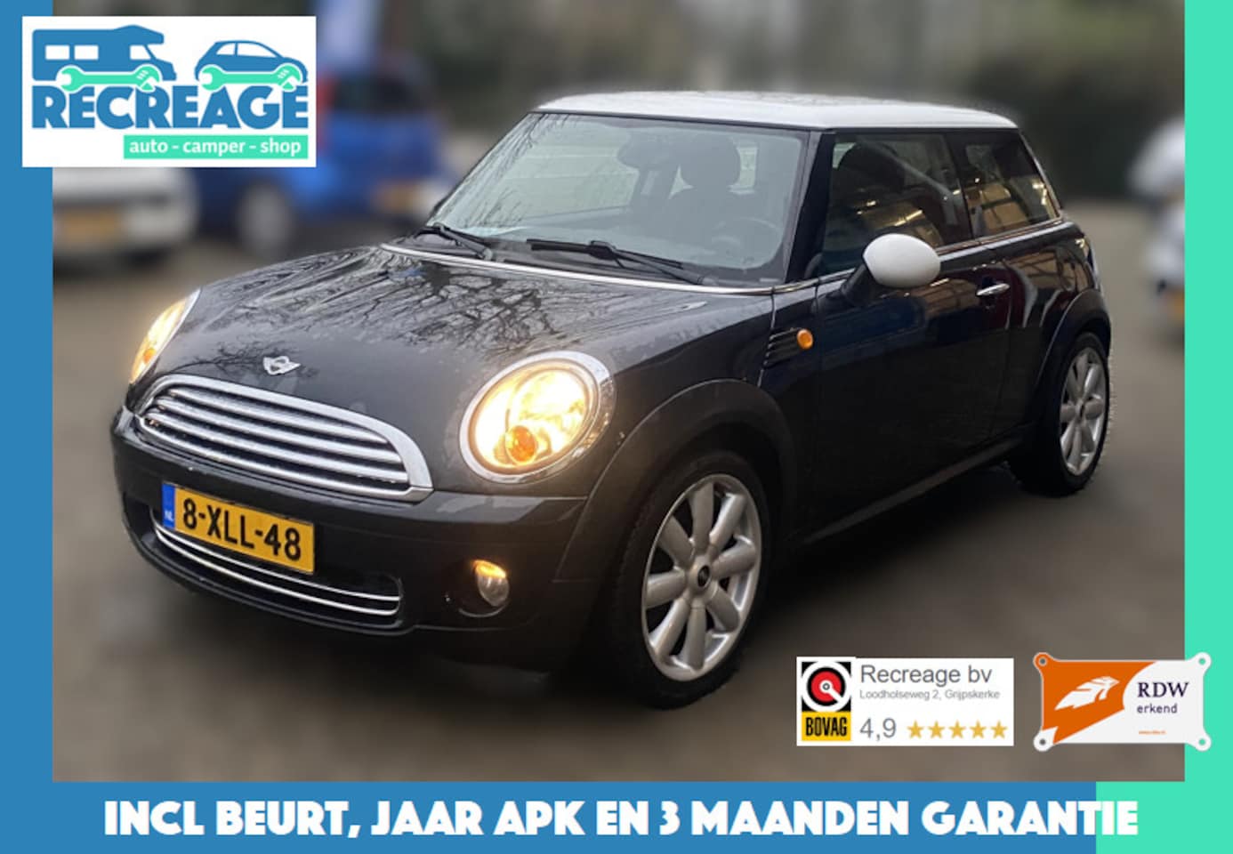 MINI Cooper - Chili | Airco | Jaar APK, beurt, 3mnd garantie - AutoWereld.nl