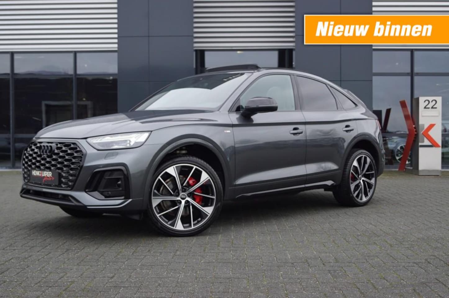 Audi Q5 Sportback - 40 TFSI S-Line Quattro/ Panodak / Led matrix / Trekhaak / 21 LM - AutoWereld.nl