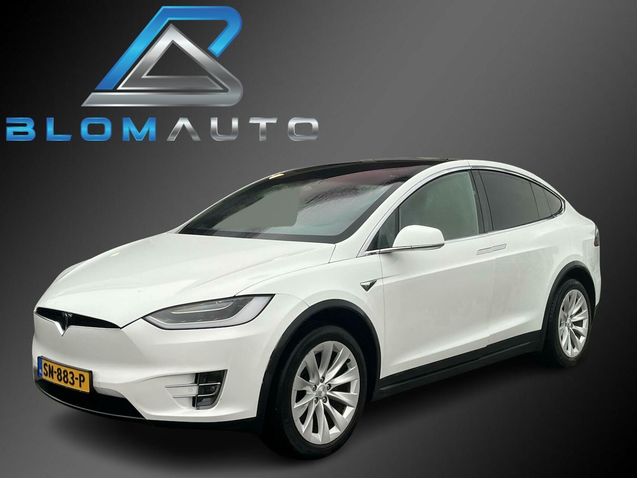 Tesla Model X - AWD BTW AUTO+PANO+AUTOPILOT+TREKHAAK ENZ - AutoWereld.nl