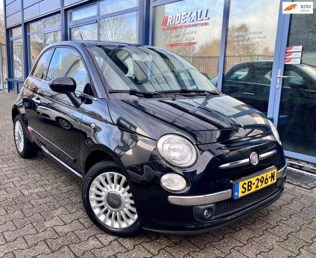 Fiat 500 - 1.2 Naked/AIRCO/PANODAK/BLUE&ME!! - AutoWereld.nl