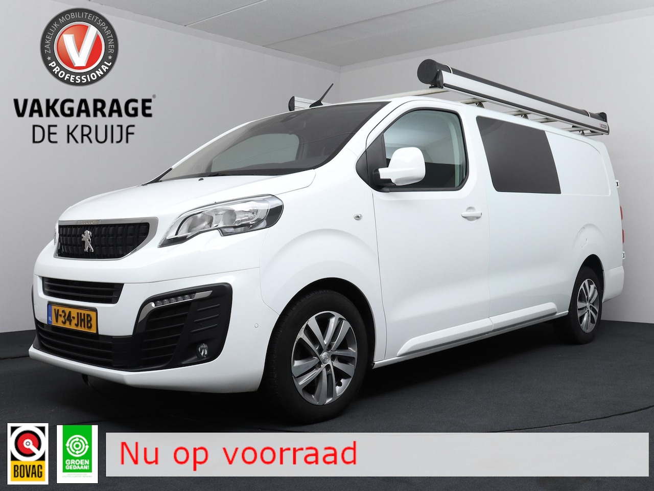 Peugeot Expert - 2.0 BlueHDI 120 Long Asphalt DC Automaat | Imperiaal | Trekhaak! - AutoWereld.nl