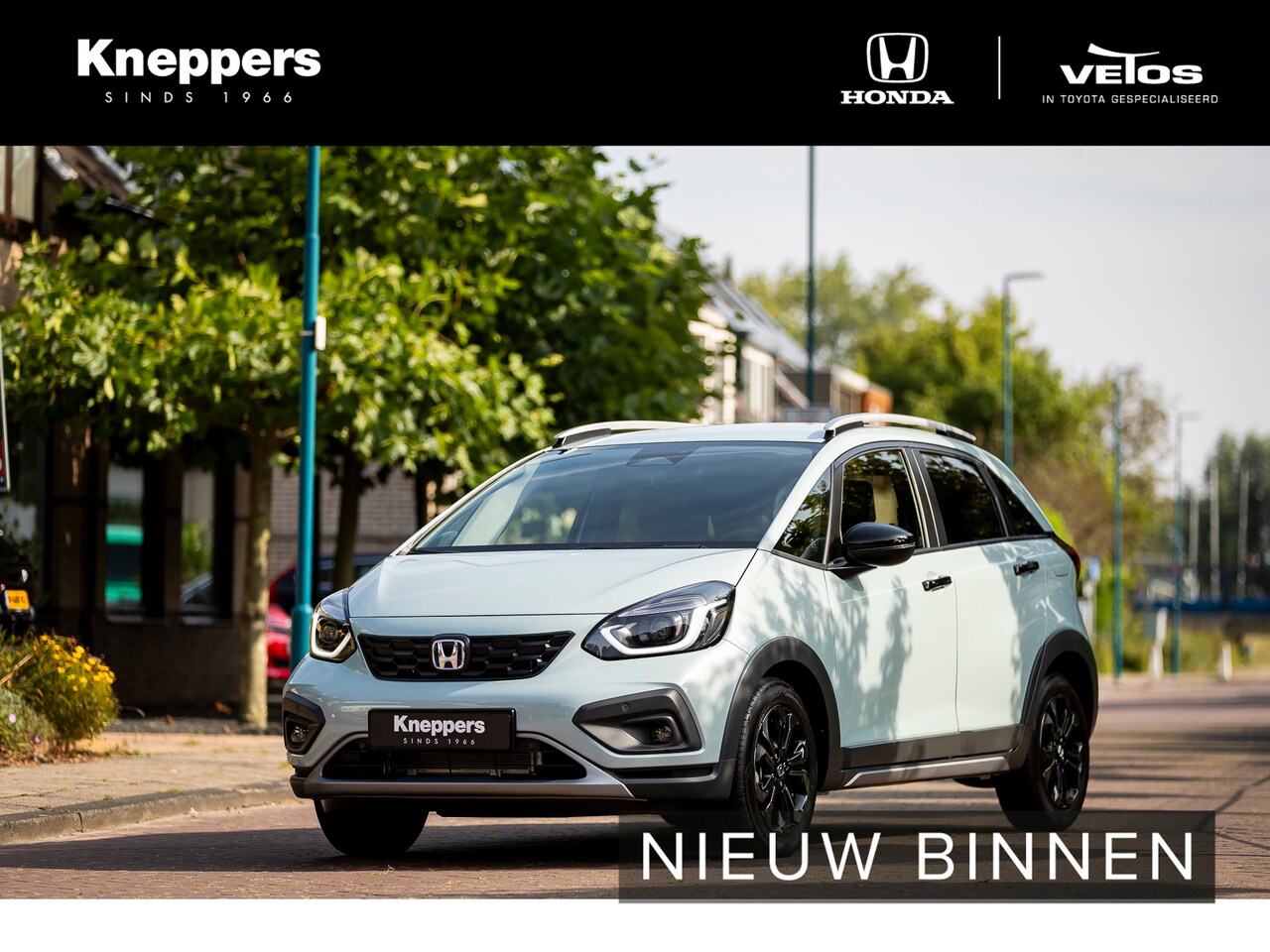 Honda Jazz - 1.5 e:HEV Advance Crosstar Navigatie, Parkeersensoren V+A, Apple/Android , All-in Rijklaar - AutoWereld.nl