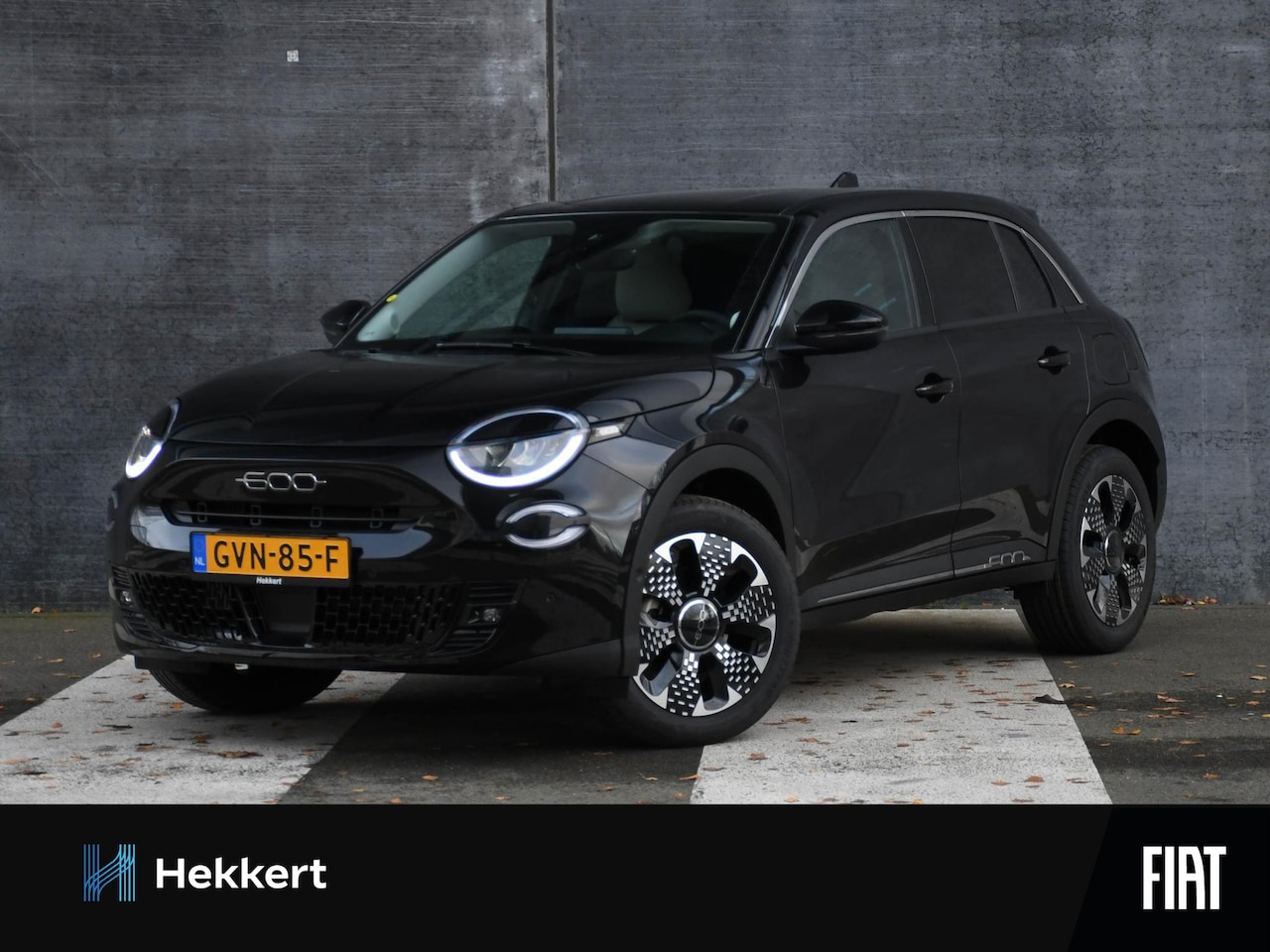 Fiat 600 - La Prima 1.2 Hybrid 100pk Automaat DODE HOEK | ADAP. CRUISE | LEDER | MASSAGE | APPLE CARP - AutoWereld.nl