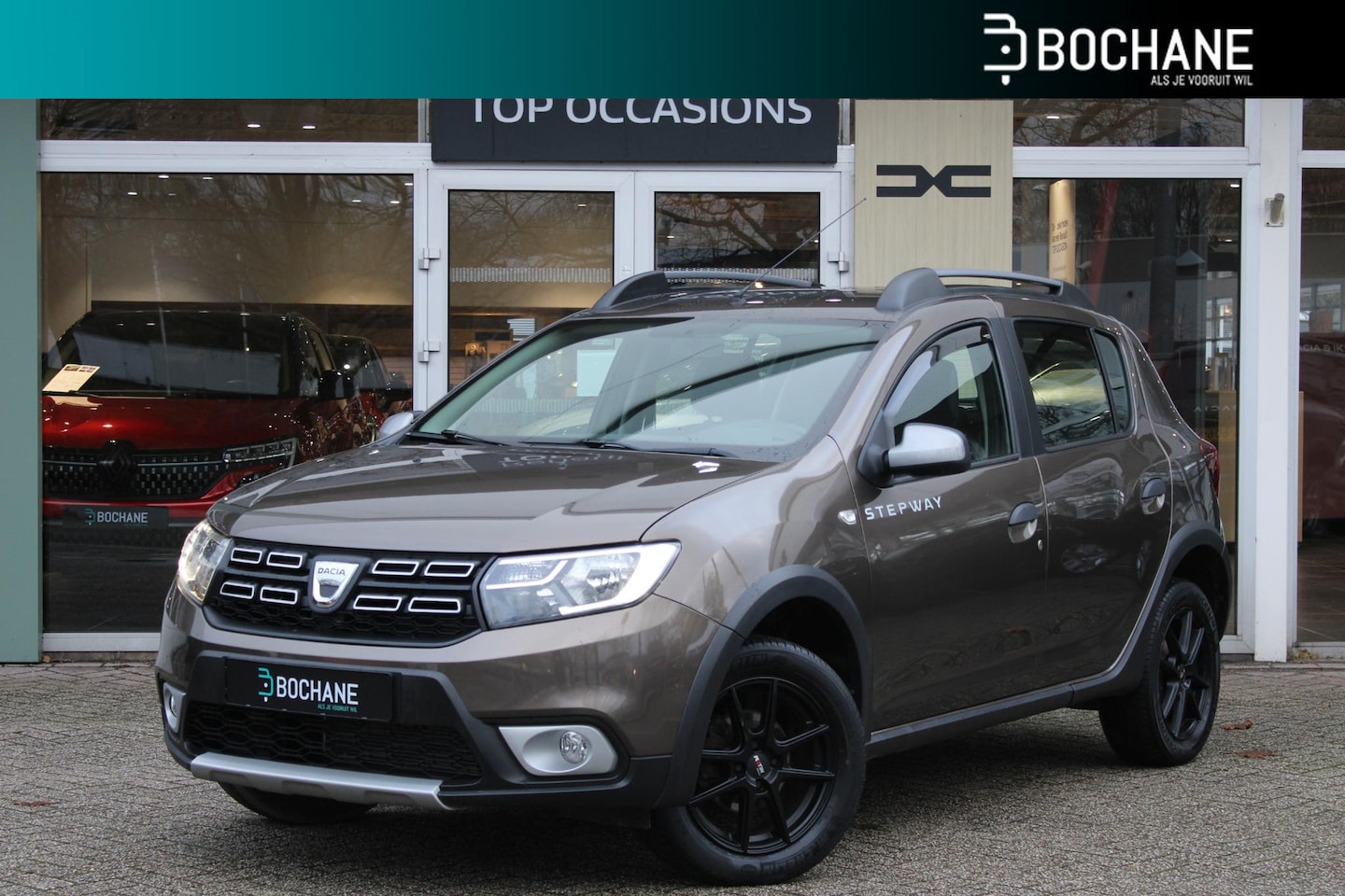 Dacia Sandero Stepway - 0.9 TCe 90 Laureate | Navigatie | Parkeersensoren | Lichtmetalen velgen - AutoWereld.nl