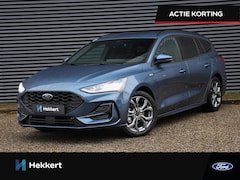 Ford Focus Wagon - ST Line 1.0 EcoBoost Hybrid 125pk ADAPT. CRUISE | 17''LM | PDC + CAM. | DAB | DODE HOEK |