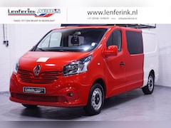 Renault Trafic - 1.6 dCi 120 pk L2 Dubbel Cabine 6-Zits Airco Camera, Trekhaak, Imperiaal, Cruise control,