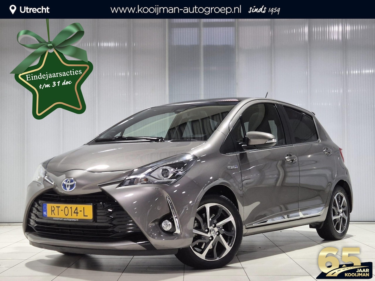 Toyota Yaris - 1.5 Hybrid Premium Uniek!! Full option, eerste eigenaar en 100% onderhouden! - AutoWereld.nl