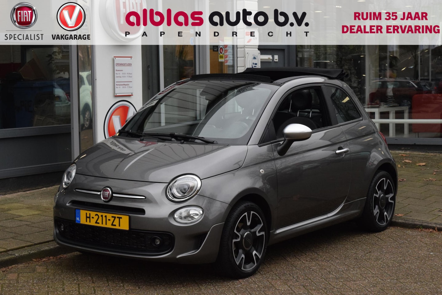 Fiat 500 - 1.0 Hybrid Rockstar|Nav|Clima|PDC|16" - AutoWereld.nl