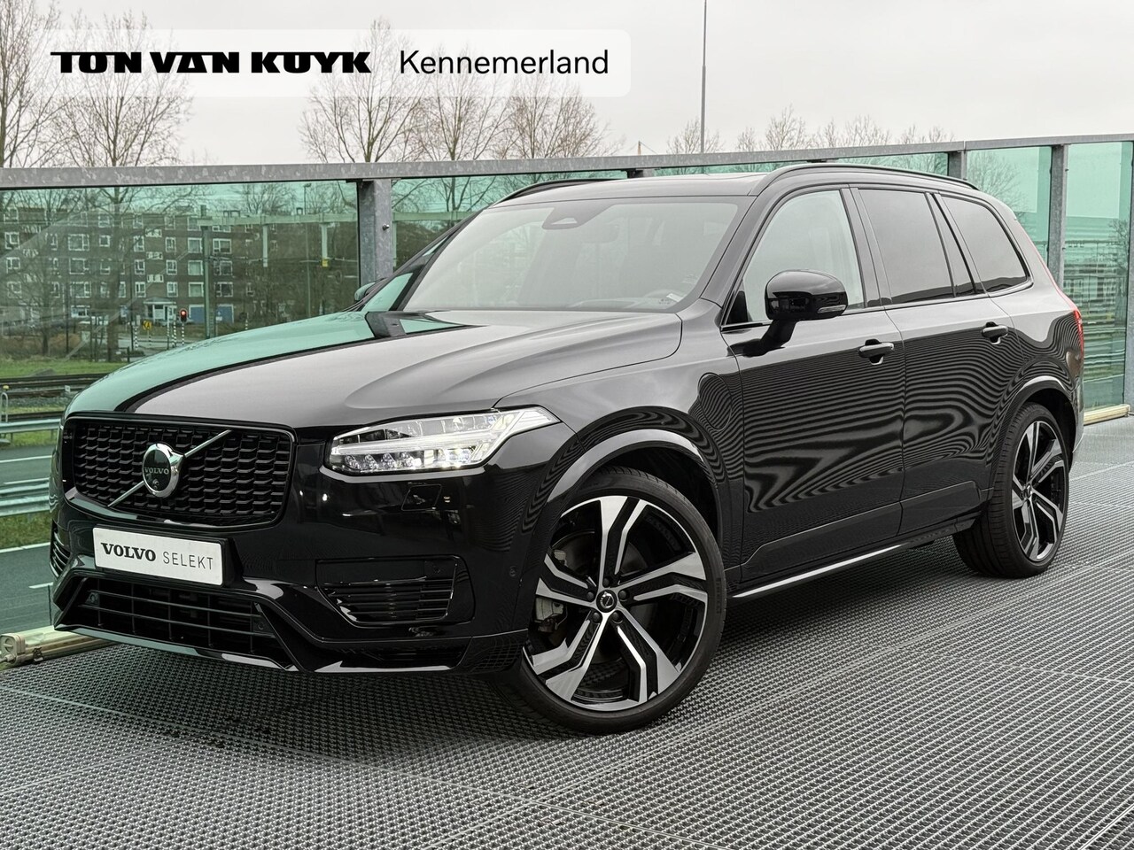 Volvo XC90 - 2.0 T8 Plug-in hybrid AWD Ultra Dark 2.0 T8 Plug-in hybrid AWD Ultra Dark , Automaat , Adaptive Cruise , Luchtvering , Elek. Tr - AutoWereld.nl