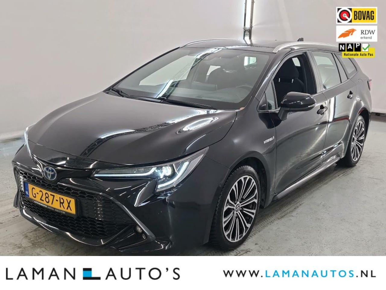 Toyota Corolla Touring Sports - 1.8 Hybrid 122pk Business Intro | ECC HUD Navi LED 17" LMV Metallic ACC | Hybrid Voorschot - AutoWereld.nl