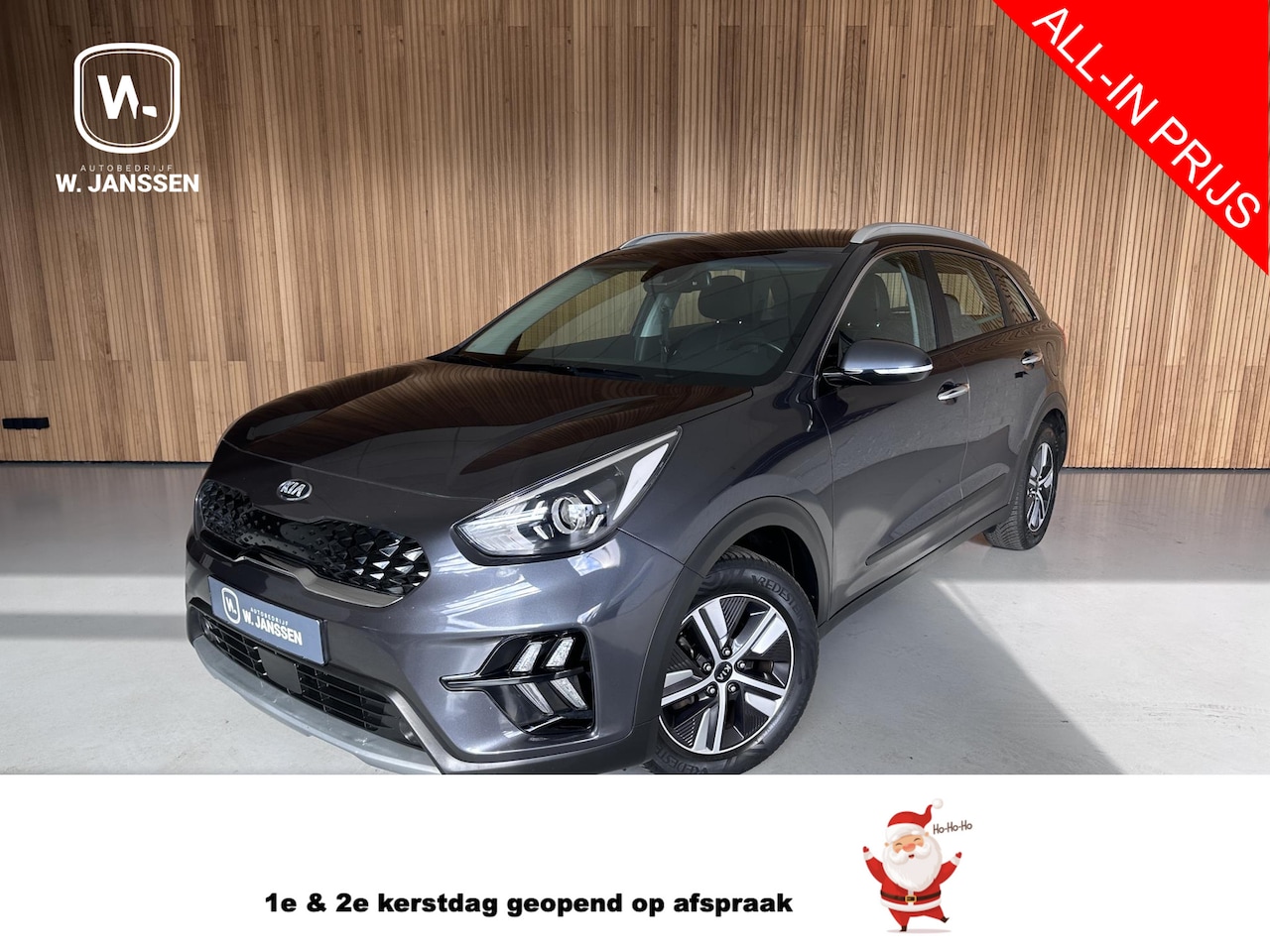 Kia Niro - 1.6 GDi Hybrid DynamicLine FACELIFT Camera | Half leer | Cruise - AutoWereld.nl