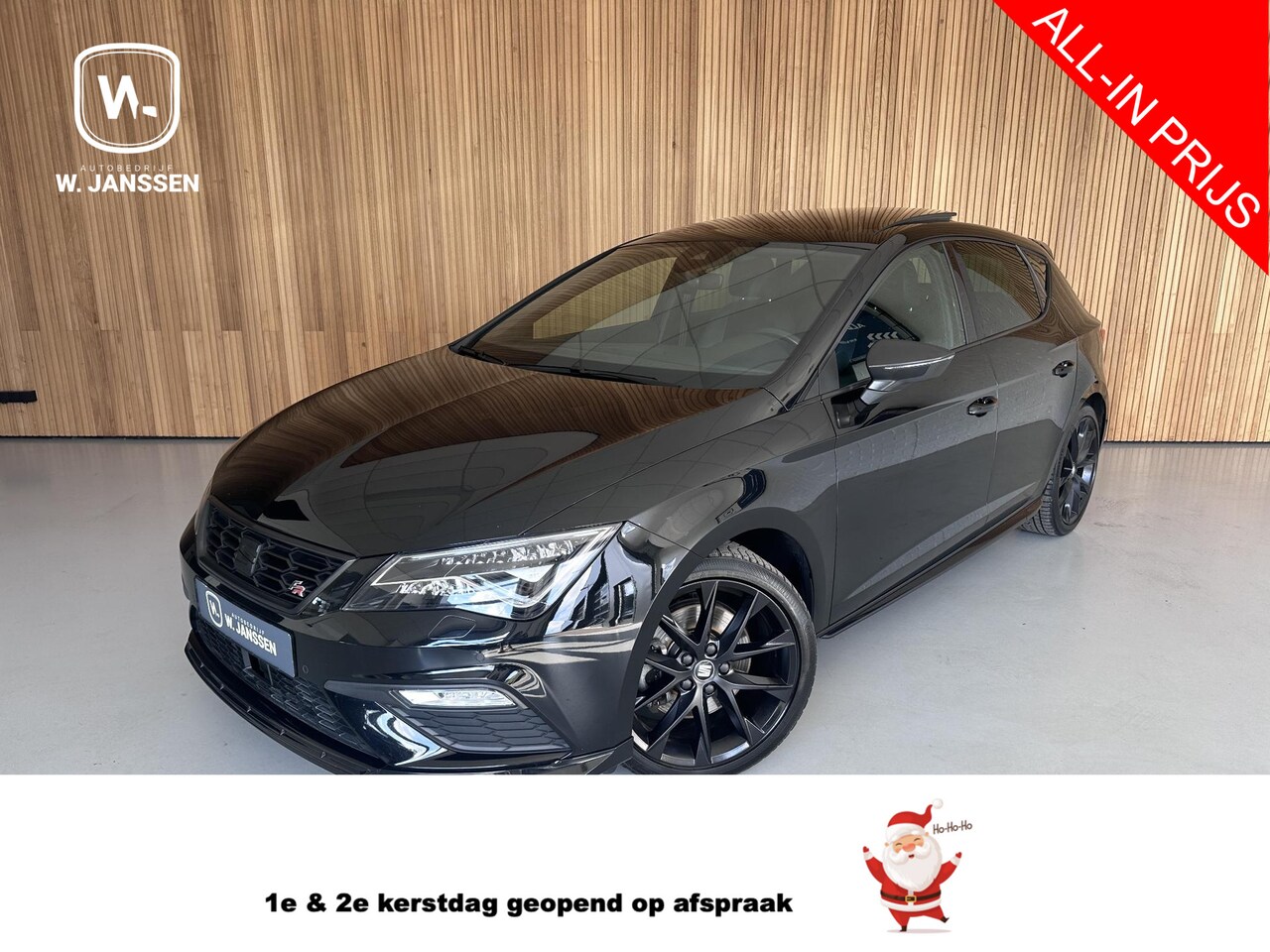 Seat Leon - 1.5 TSI FR Ultimate Edition Black Pano | Digital 1.5 TSI FR Ultimate Edition Black - AutoWereld.nl