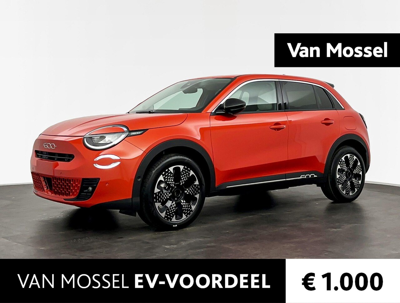 Fiat 600e - La Prima 54 kWh | Uit voorraad leverbaar! | Leder | Massage | Carplay | ADC | ECC | LMV | - AutoWereld.nl