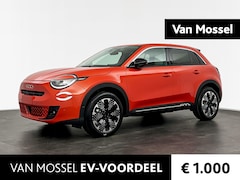 Fiat 600e - La Prima 54 kWh | Uit voorraad leverbaar | Leder | Massage | Carplay | ADC | ECC | LMV |