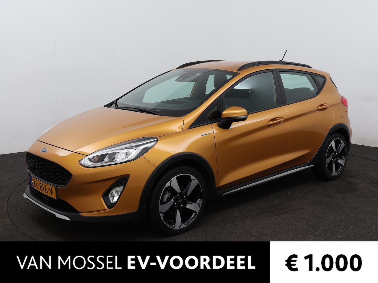 Ford Fiesta - 1.0 EcoBoost Active |  Apple Carplay/Android Auto | Navigatie | Parkeersensoren - AutoWereld.nl