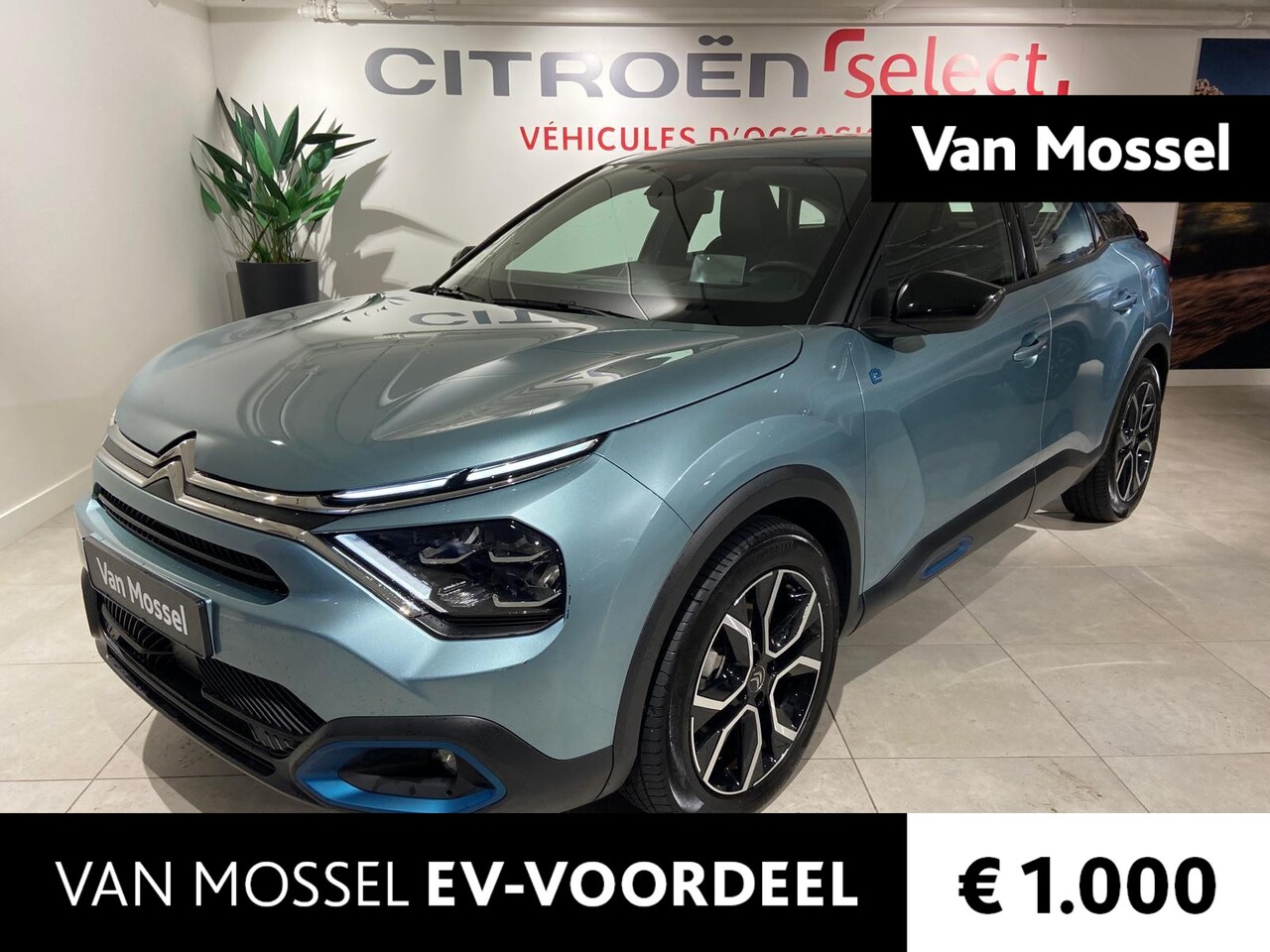 Citroën Ë-C4 - Feel Pack 50 kWh LAGE KM STAND | APPLE CARPLAY-ANDROID AUTO | KEYLESS ENTRY - AutoWereld.nl