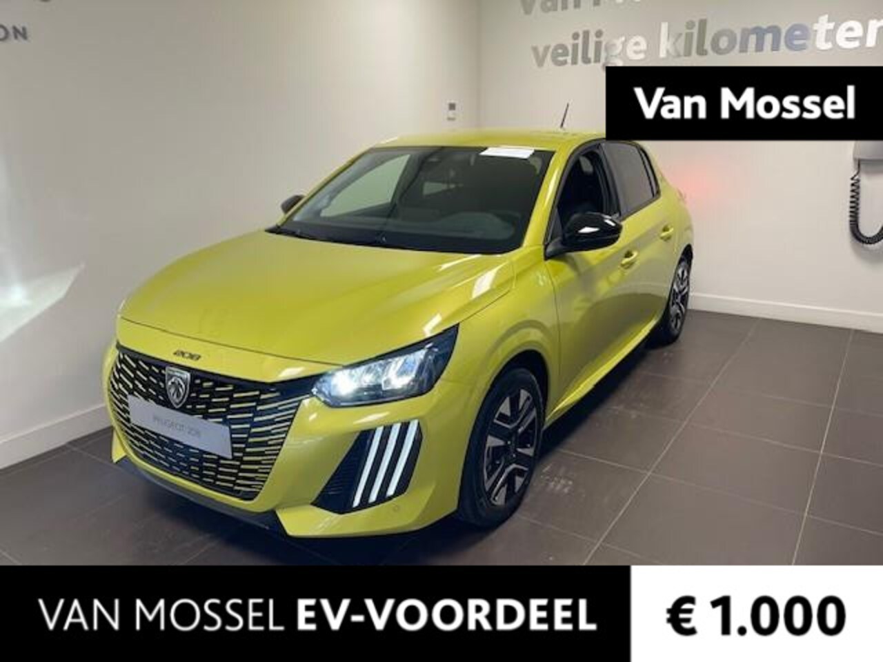 Peugeot e-208 - EV E-Style 50 kWh | NIEUW MODEL | Navigatie | Draadloze Apple Carplay/Android Auto | Warmt - AutoWereld.nl