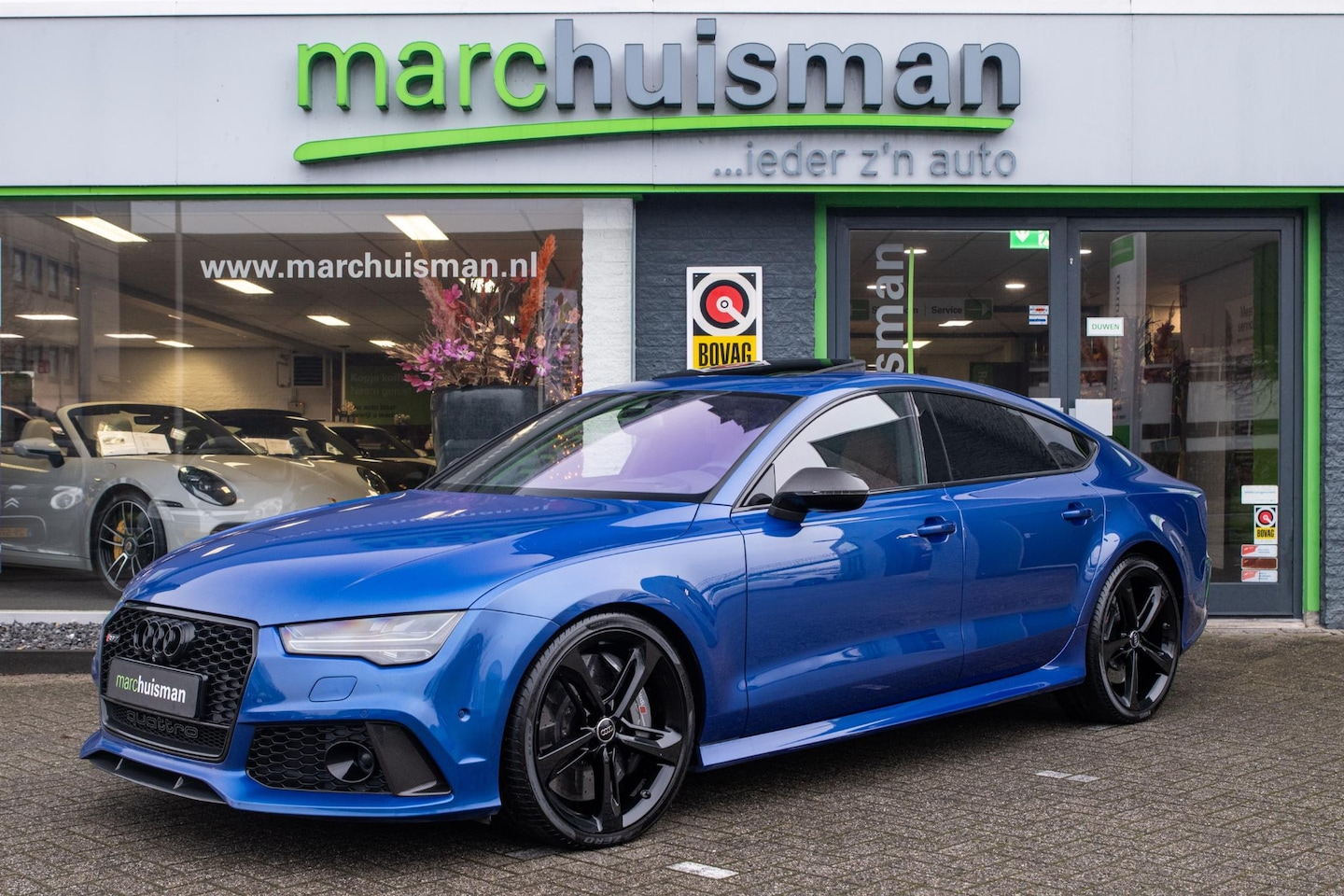 Audi A7 Sportback - 4.0 TFSI RS7 quattro Pro Line Plus 4.0 TFSI RS 7 quattro Pro Line Plus - AutoWereld.nl