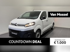 Citroën Jumpy - 1.5 BlueHDI 120 M Club | Navigatie | Bijrijdersbank | Apple Carplay/Android Auto | Parkeer