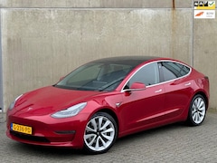 Tesla Model 3 - Long Range AWD 75 kWh 2019 Rood FSD|19”|NAP