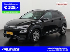 Hyundai Kona Electric - EV Premium 64 kWh 3 fase | Schuifdak | Leder | Trekhaak | Camera | Zondag Open