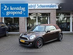 MINI Cabrio - 1.6 John Cooper Works Chili LEER RUIT+STOELVERWARMING 18"LMV CLIMA