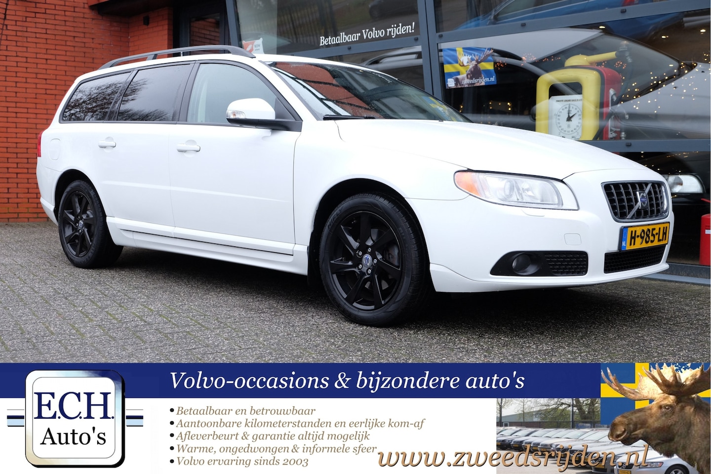 Volvo V70 - 2.0F Momentum 2.0F Momentum, Xenon, Stoelverw, 17inch, 1/2 leer - AutoWereld.nl