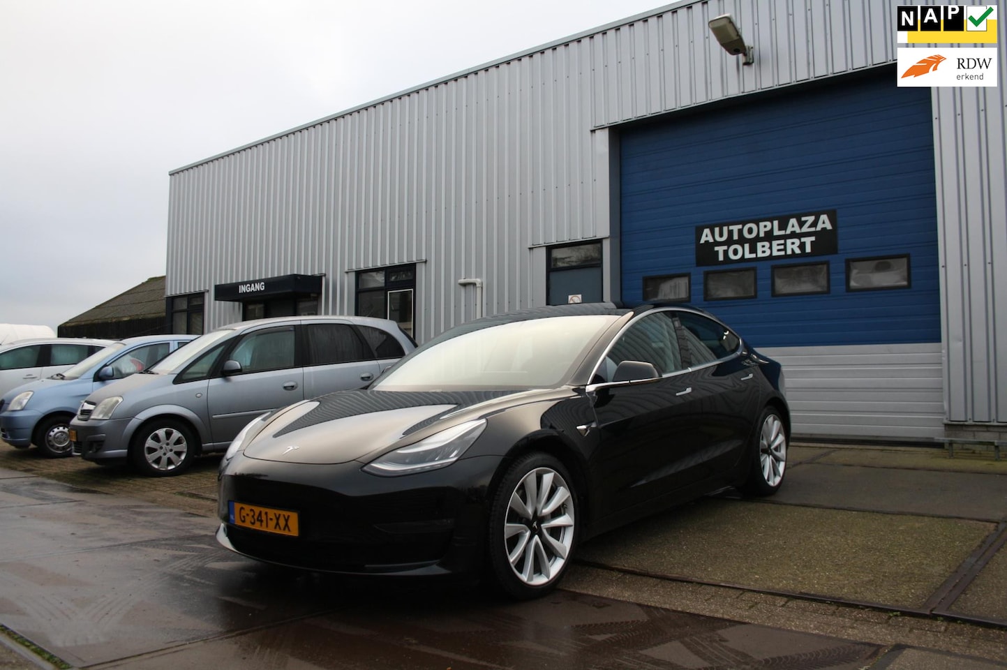 Tesla Model 3 - Long Range RWD Long Range AWD 75 kWh INCL. BTW BJ'19 TREKHAAK - AutoWereld.nl