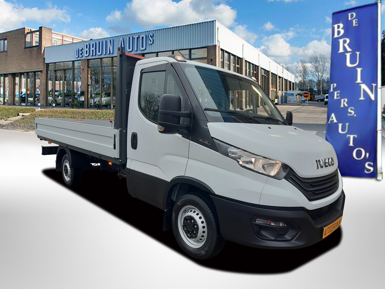 Iveco Daily - 35S14 Lange open laadbak L 4.10 Airco Cruisecontrol Trekhaak - AutoWereld.nl