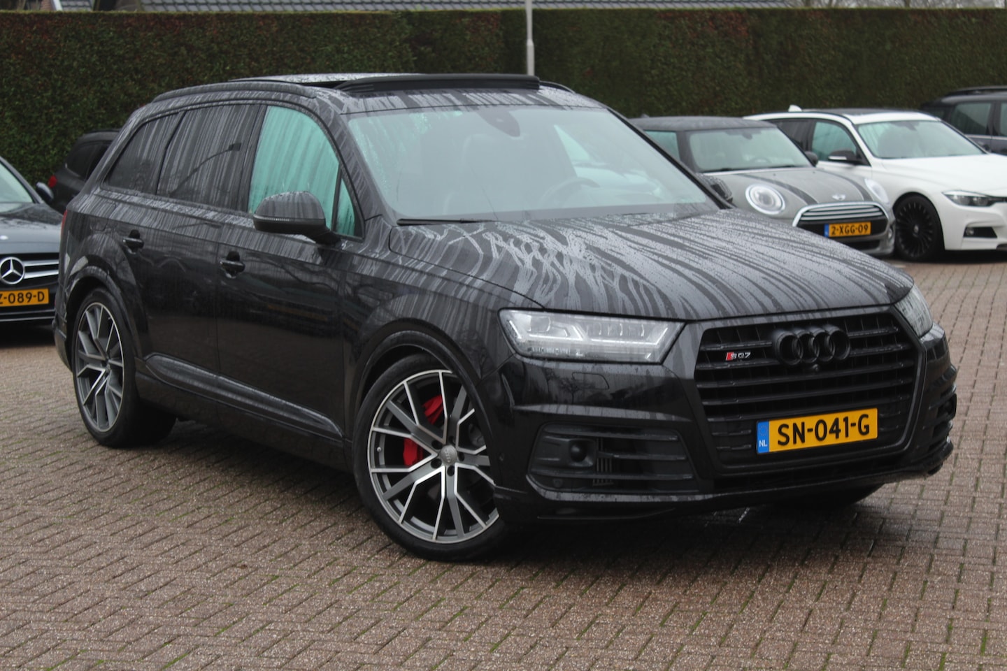 Audi SQ7 - 4.0 TDI quattro Pro Line + 7p / Trekhaak / Panoramadak / 360Camera / Head-up / 22'' / Luxe - AutoWereld.nl