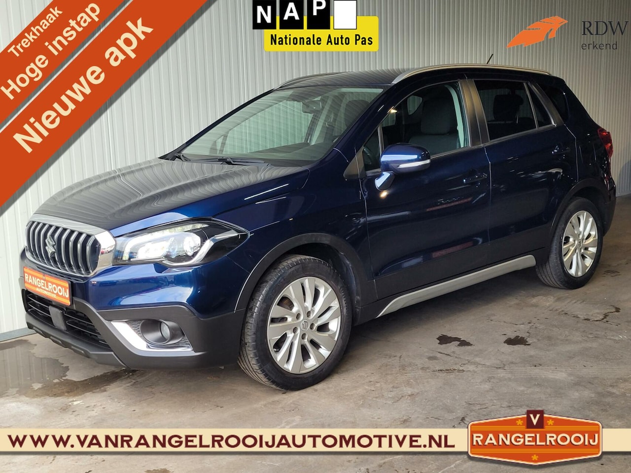 Suzuki S-Cross - 1.0 Boosterjet Exclusive 1.0 Boosterjet Exclusive, LED kopl., camera, trekhaak, clima, cruise, keyless - AutoWereld.nl