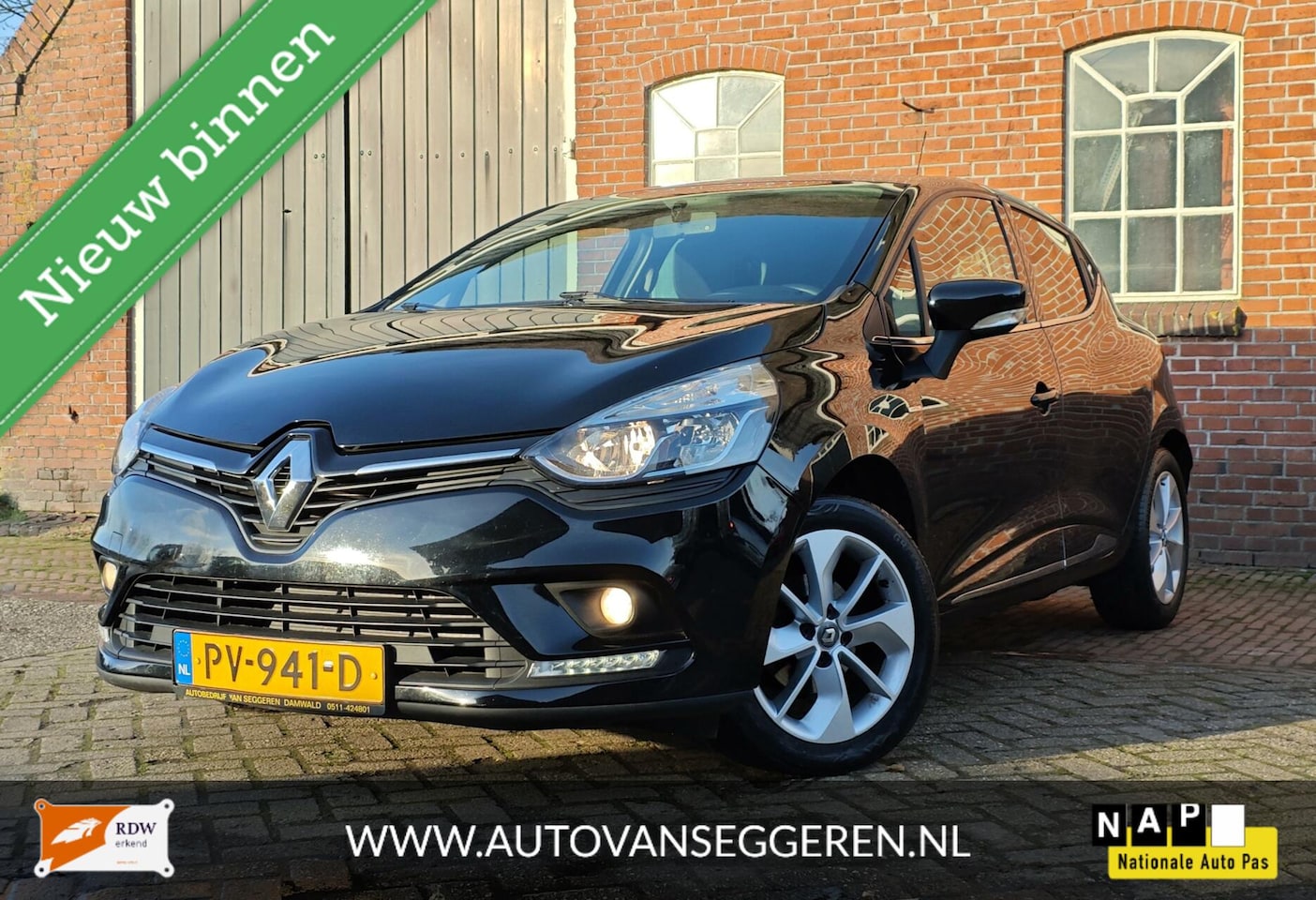 Renault Clio - 0.9 TCe Lim./apk/clima/cruise/navi/NAP - AutoWereld.nl