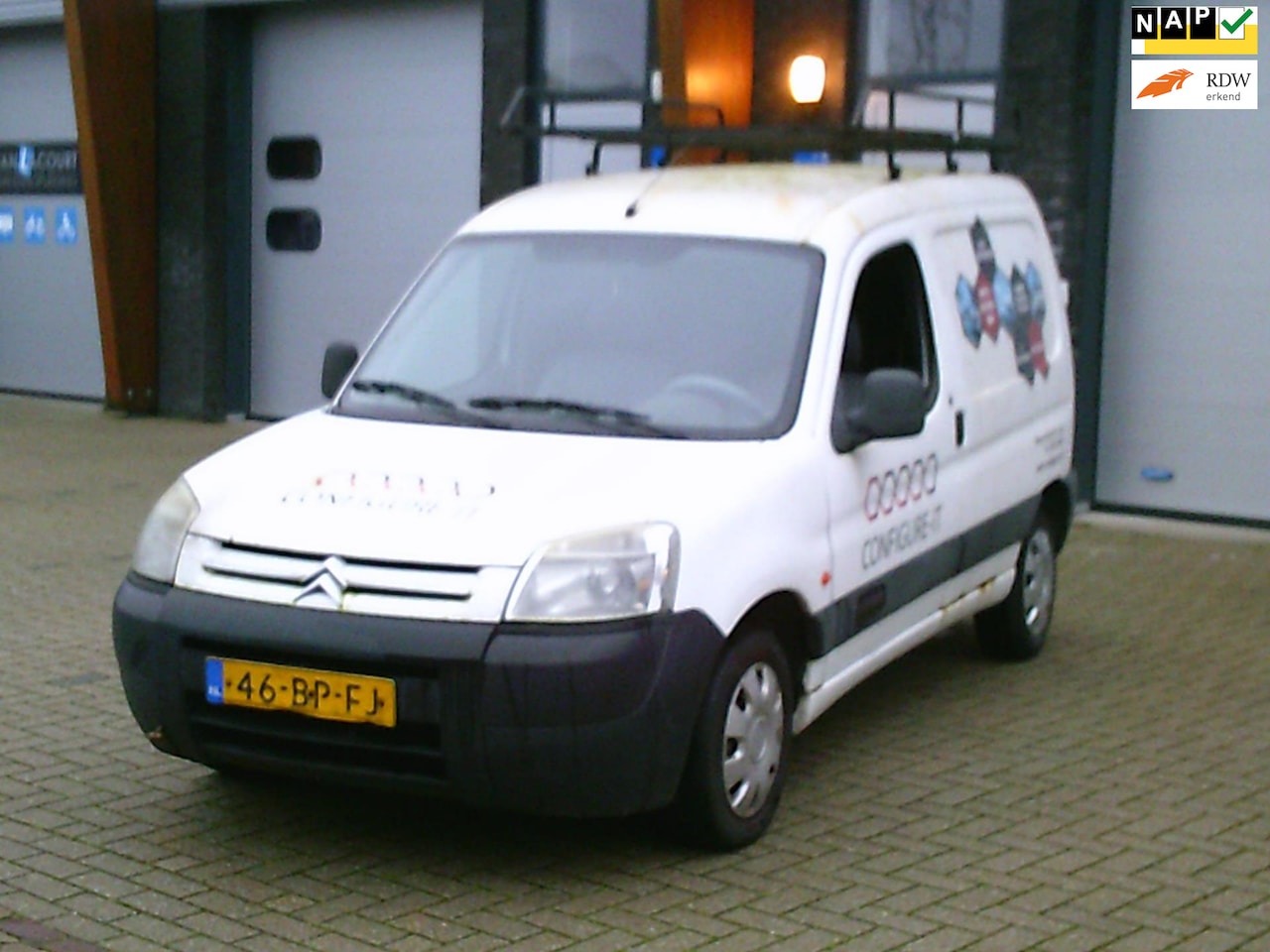 Citroën Berlingo - 1.9 D 600 Apk 27-9-2025 Stuurbekr Centr Vergr - AutoWereld.nl