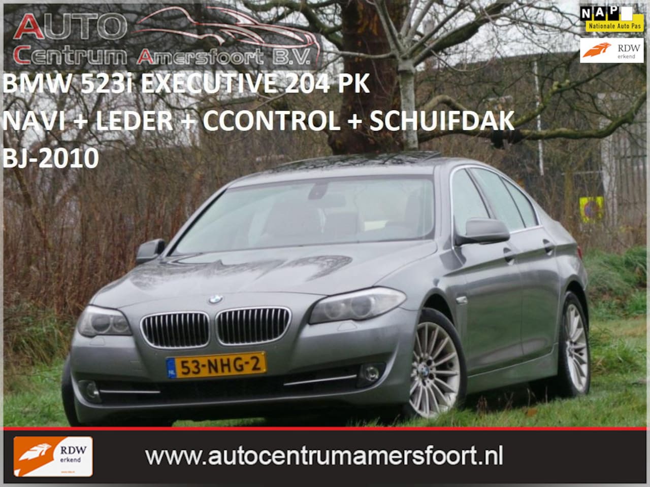 BMW 5-serie - 523i Executive 523i Executive ( INRUIL MOGELIJK ) - AutoWereld.nl