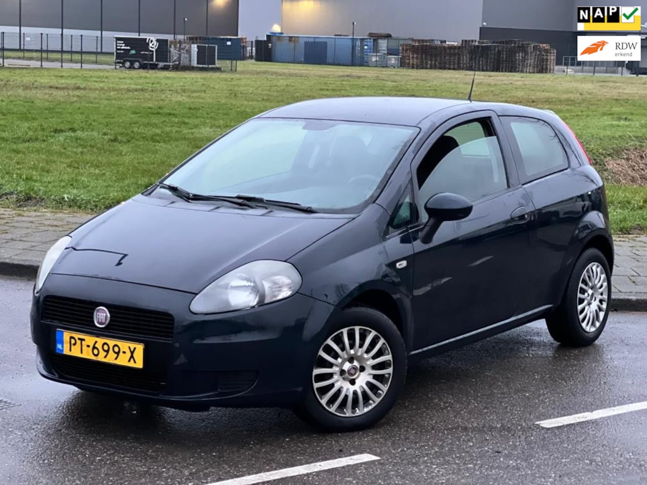 Fiat Grande Punto - 1.2 Actual/ AIRCO/ 9-25 APK/ Nette auto - AutoWereld.nl