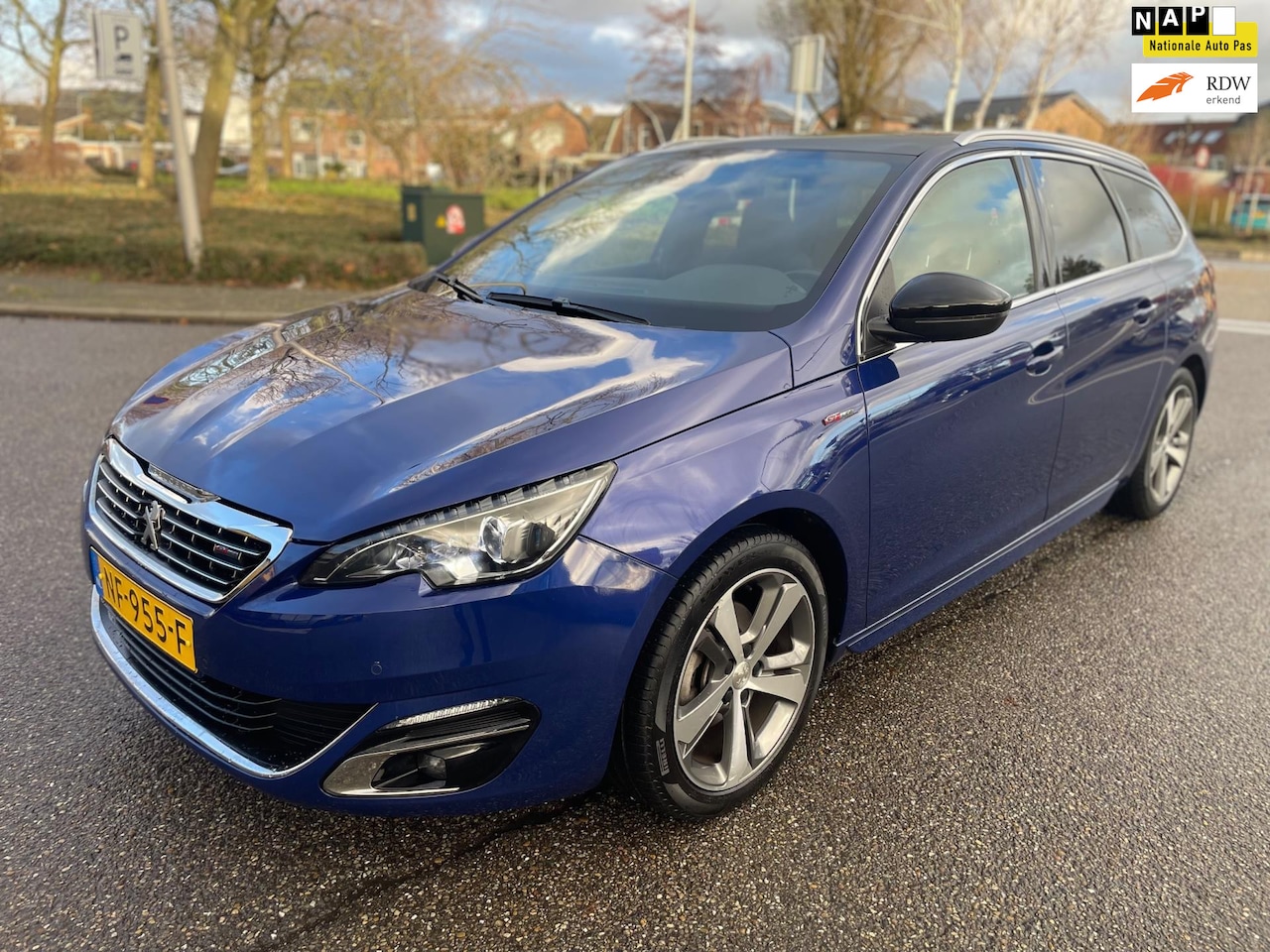 Peugeot 308 SW - 1.2 PureTech GT-line / pano / navi / cruise.control / airco / elek.pakket / lmv / pdc / le - AutoWereld.nl