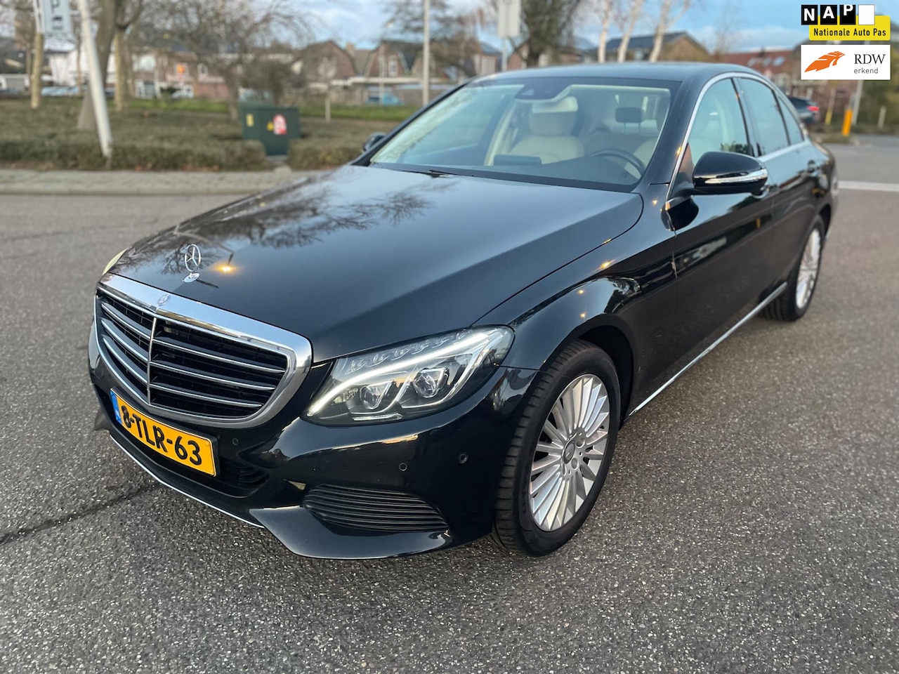 Mercedes-Benz C-klasse - 180 Prestige / automaat / navi / cruise.control / leder / elek.pakket / nap.... - AutoWereld.nl