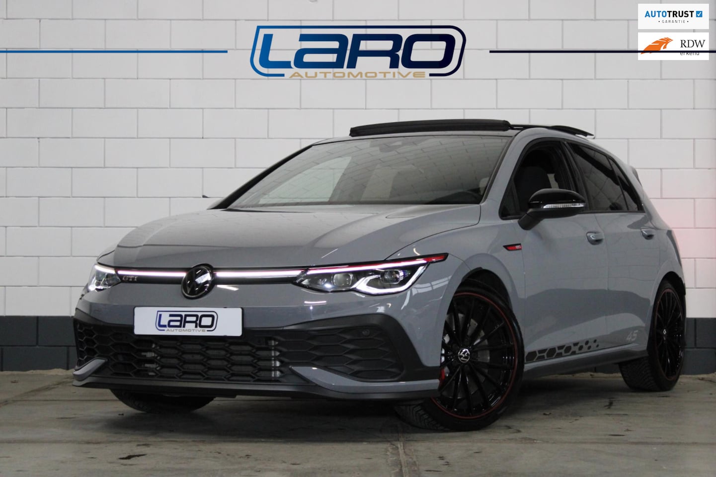 Volkswagen Golf - 2.0 TSI GTI Clubsport 45 Jahre | Pano AKRAPOVIC H&K Matrix Camera Sfeer ACC CarPlay Fabrie - AutoWereld.nl