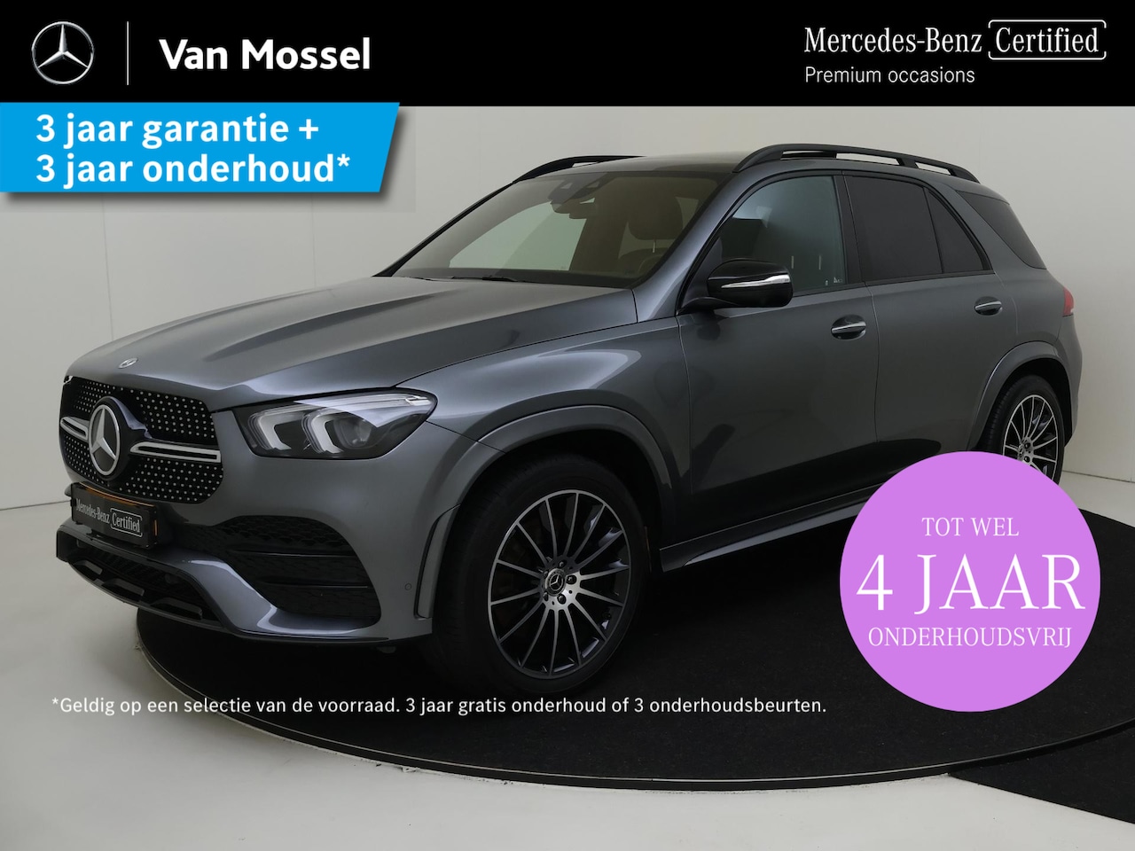 Mercedes-Benz GLE-Klasse - 400 d 4MATIC Premium Plus / Stoelverwarming / 360Graden-Camera / Panaroma-schuifdak / Luch - AutoWereld.nl