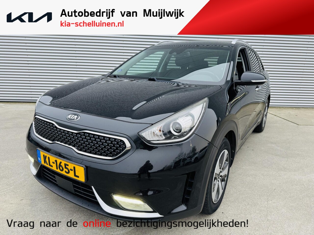 Kia Niro - 1.6 GDi Hybrid ExecutiveLine NW geleverd & Dealer onderhouden | Draaghaak t.b.v. fietsendr - AutoWereld.nl