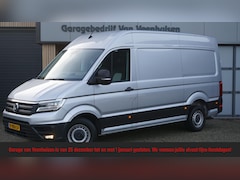 Volkswagen Crafter - 2.0 TDI 140pk L3H3 Highline 3-Zits Nappa Leder LED Trekhaak Navi DAB Geveerde stoel *NL au