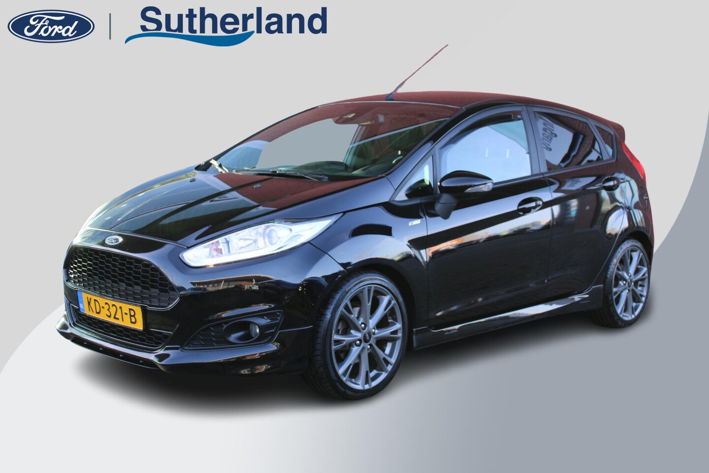 Ford Fiesta - 1.0 EcoBoost 100 PK ST Line | Trekhaak | 17 IINCH Lichtmetalen Velgen | Cruise Control | C - AutoWereld.nl