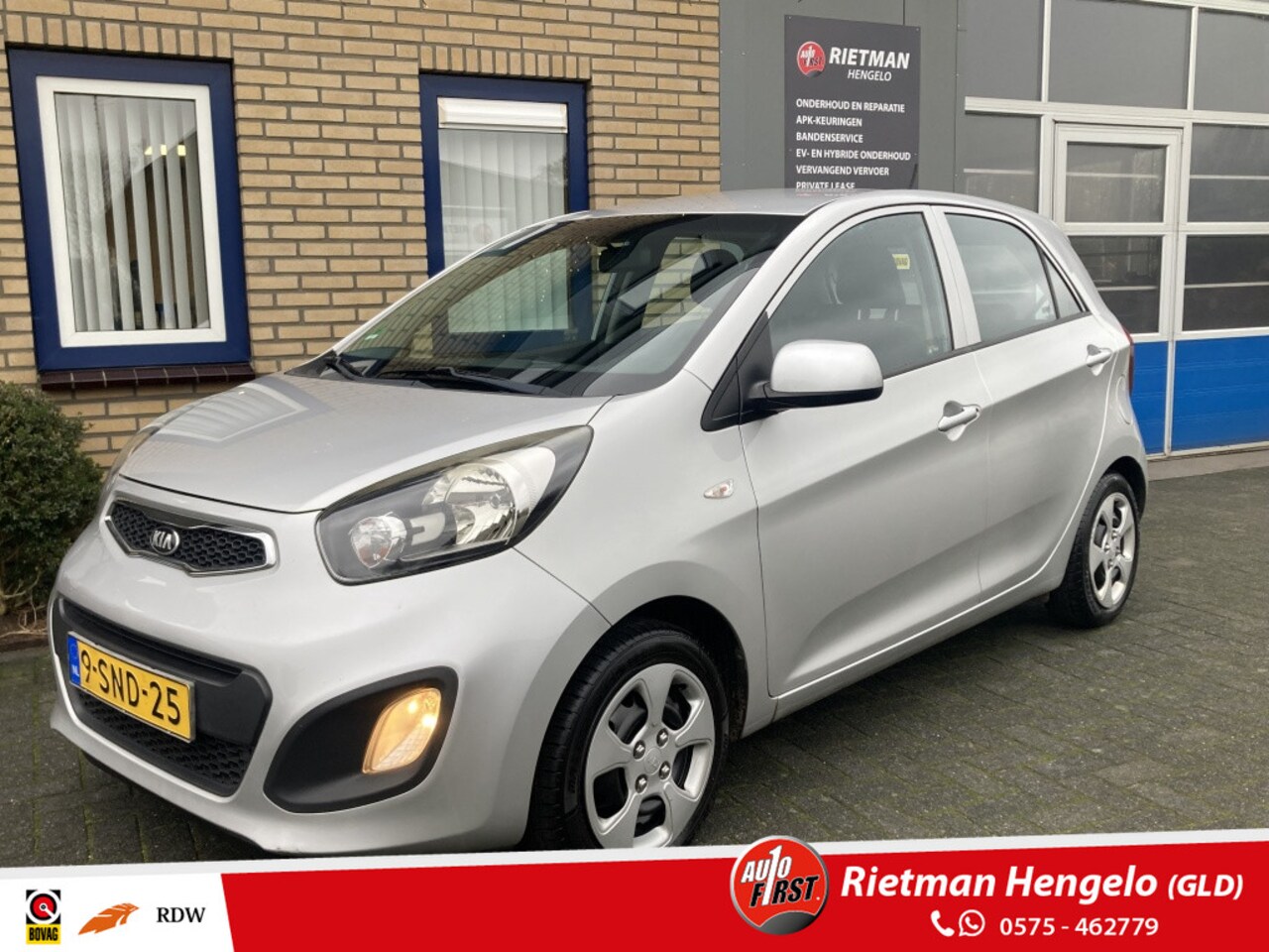 Kia Picanto - + NIEUWE APK -RIJKLAAR+AIRCO + ALLSEASON 1.0 CVVT ISG Comfort - AutoWereld.nl