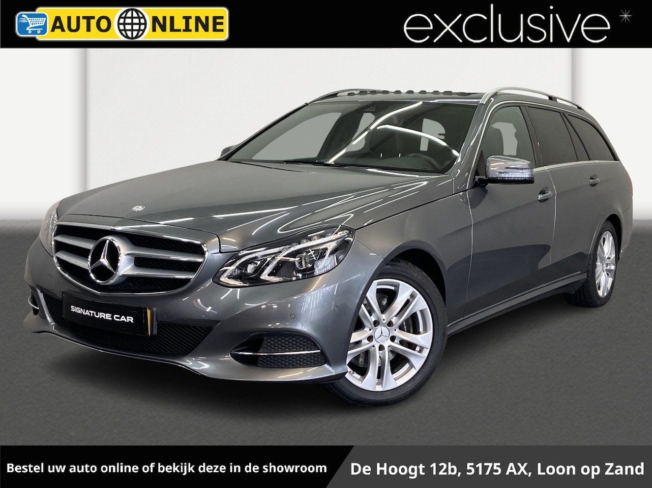 Mercedes-Benz E-klasse Estate - 200 Prestige Avantgarde✅Open Dak✅Trekhaak✅Cruise Control✅Stoelverwarming✅Leder Bekleding✅ - AutoWereld.nl