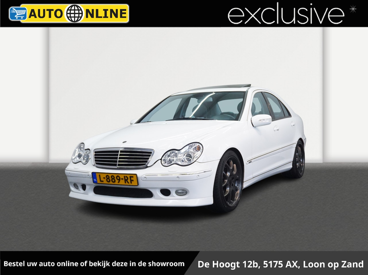 Mercedes-Benz C-klasse - Brabus 320 ✅Origineel!✅Airco✅Cruise Controle✅Navigatie✅NIEUWSTAAT✅FULL OPTION - AutoWereld.nl