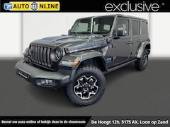 Jeep Wrangler Unlimited - 4xe 380 Rubicon✅Stoelverwarming✅Stuurverwarming✅Hardtop✅Trekhaak✅Leder Bekleding✅Achteruit