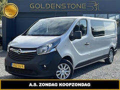 Opel Vivaro - 1.6 CDTI L2H1 DC Edition EcoFlex Dubbel Cabine, 2e Eigenaar, Navi, Camera, Airco, Cruise,