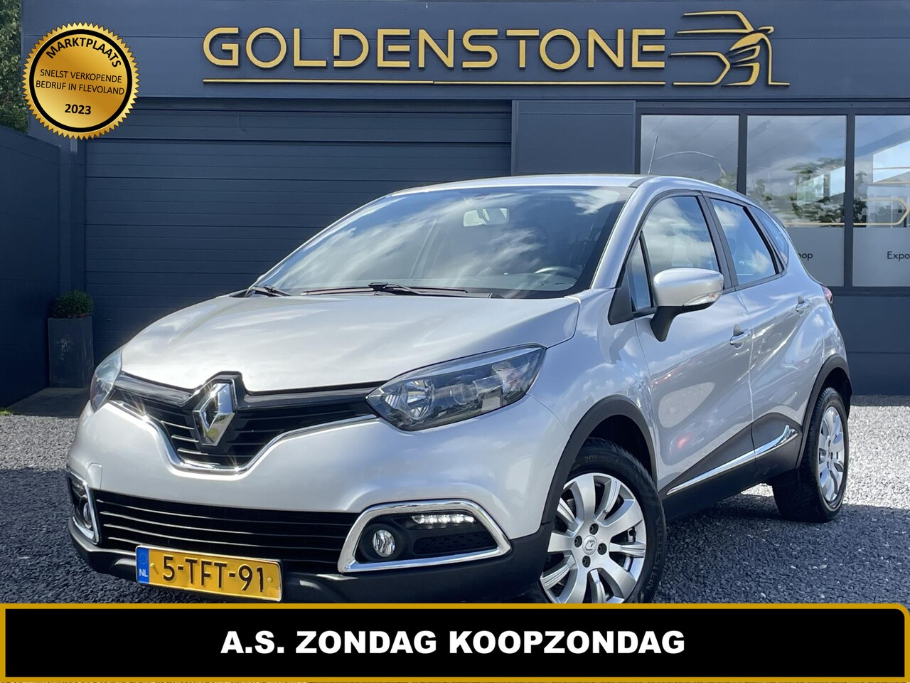 Renault Captur - 1.2 TCe Expression Automaat,2e Eigenaar,Navi,Airco,Cruise,LM Velgen,N.A.P,Nieuwe Apk bij A - AutoWereld.nl