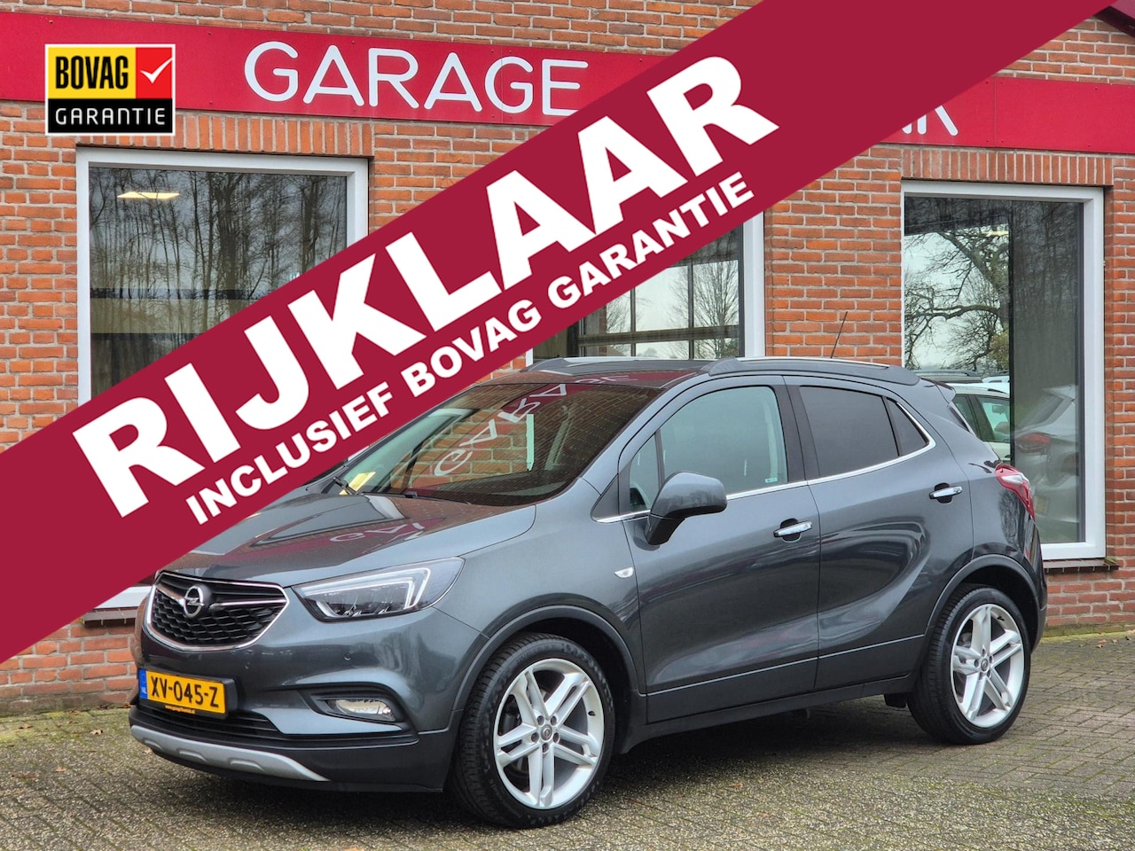 Opel Mokka X - 1.4 Turbo Innovation 140PK 5drs clima, cruise, navi, pdc, camera, keyless, trekhaak, LED, - AutoWereld.nl