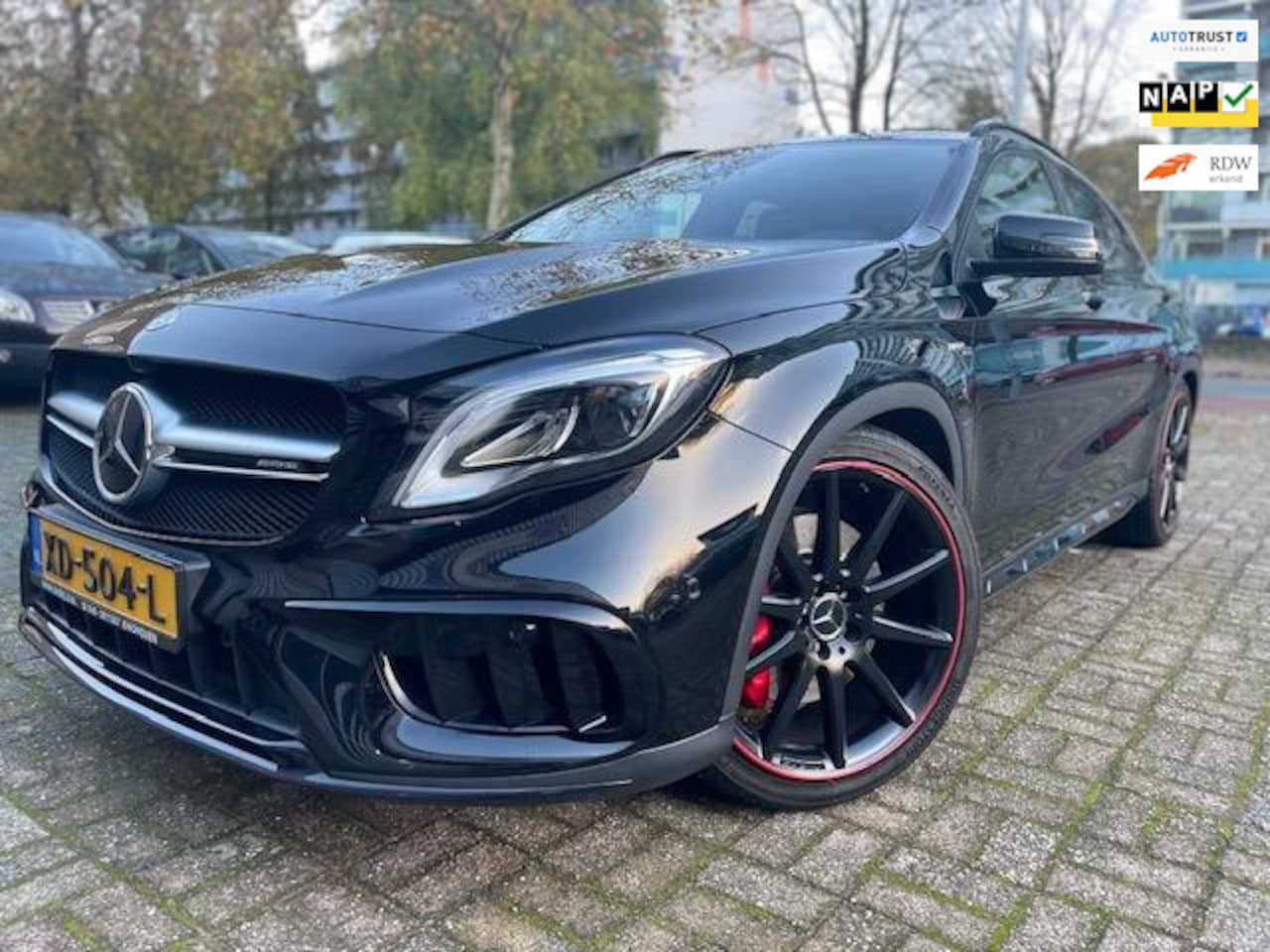 Mercedes-Benz GLA-Klasse - AMG 45 4MATIC Premium Leer/Pano/El klep - AutoWereld.nl